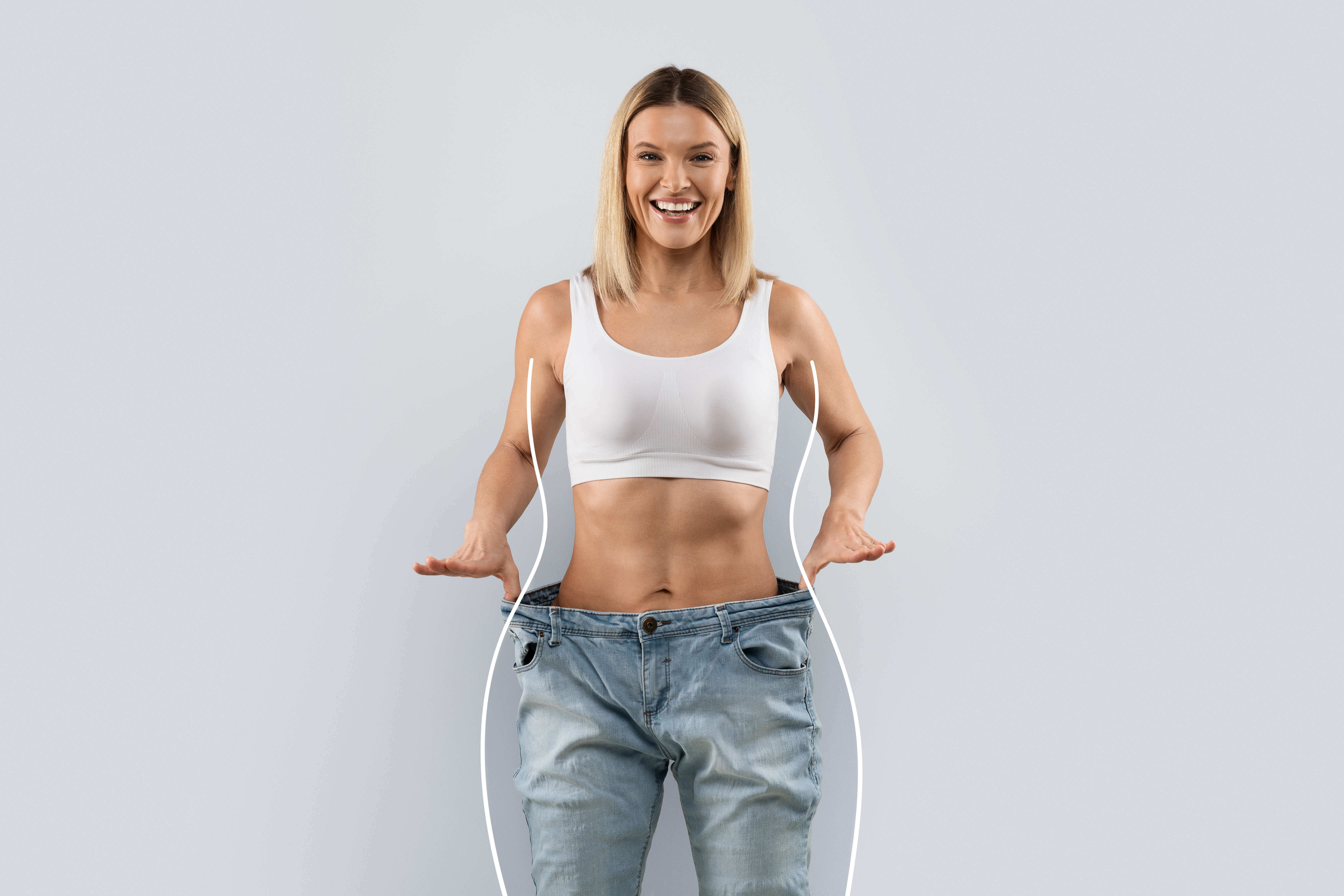 жінка - схуднення 