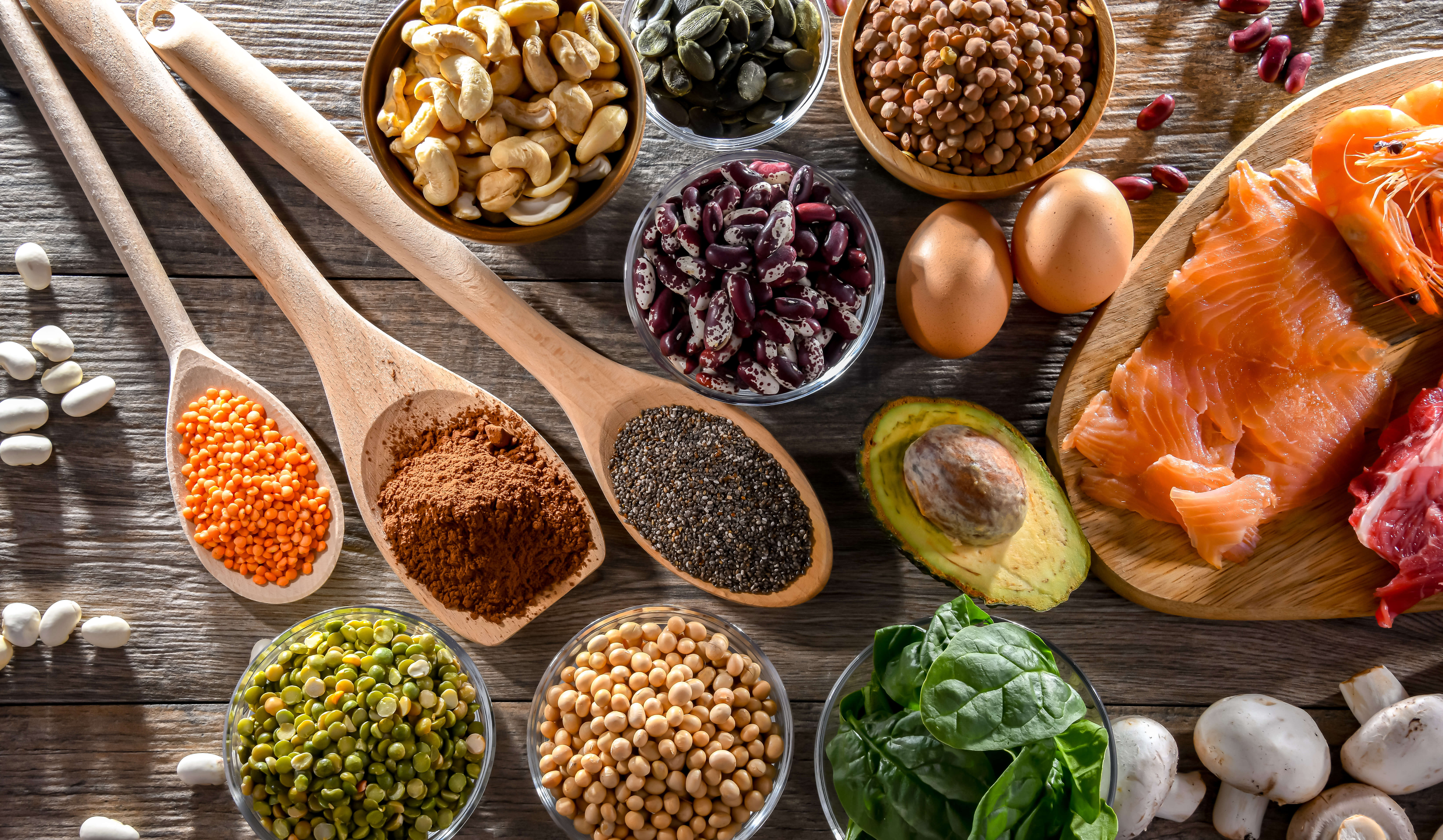 Продукти, багаті на цинк 