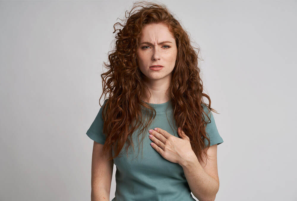 жінка - рефлюкс