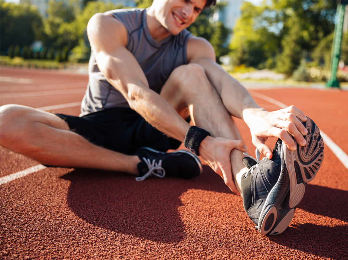 чоловік, спорт, м'язові судоми 