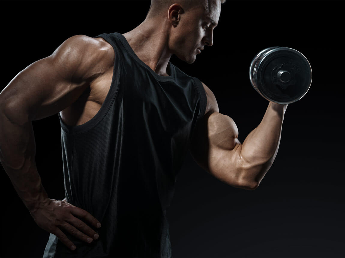 чоловіки - силові тренування, кофеїн 