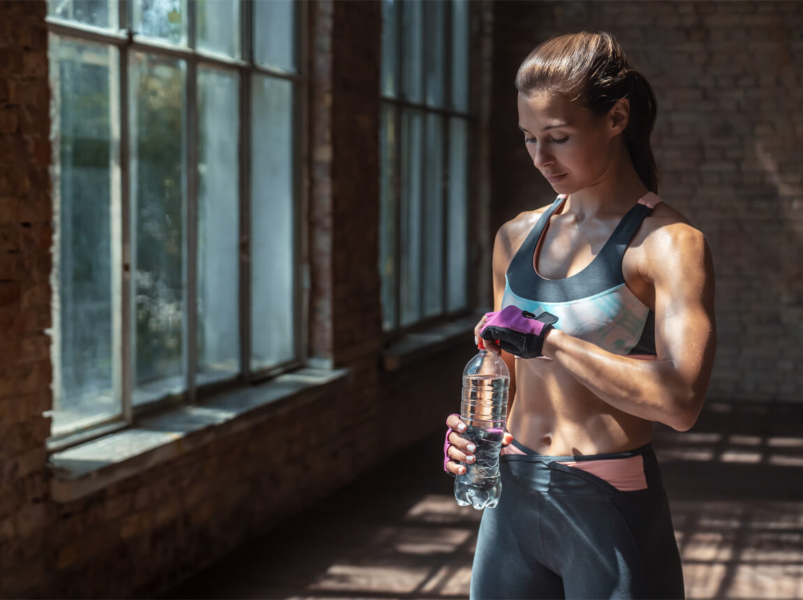 жінки - гідратація під час тренувань 