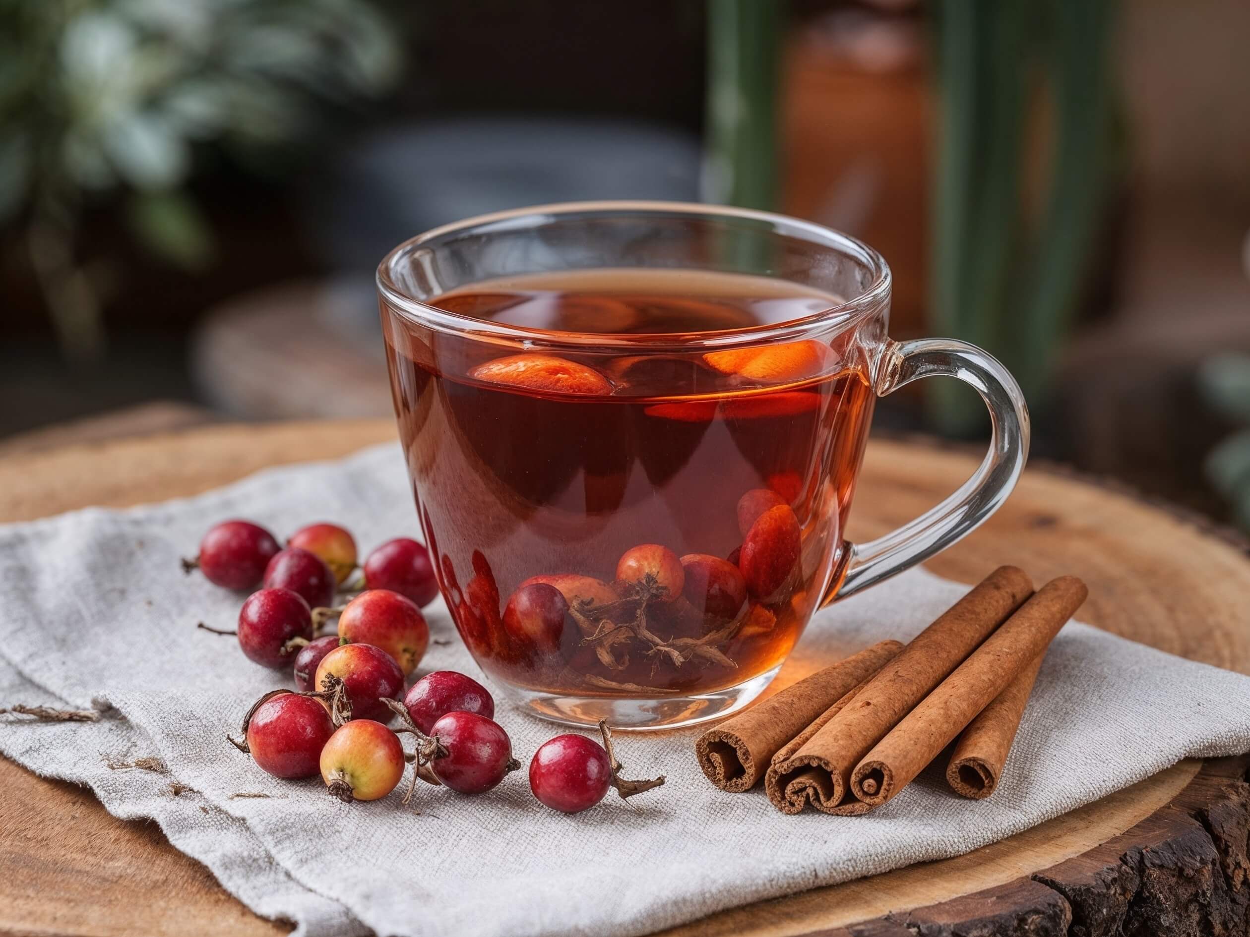 чай з шипшини