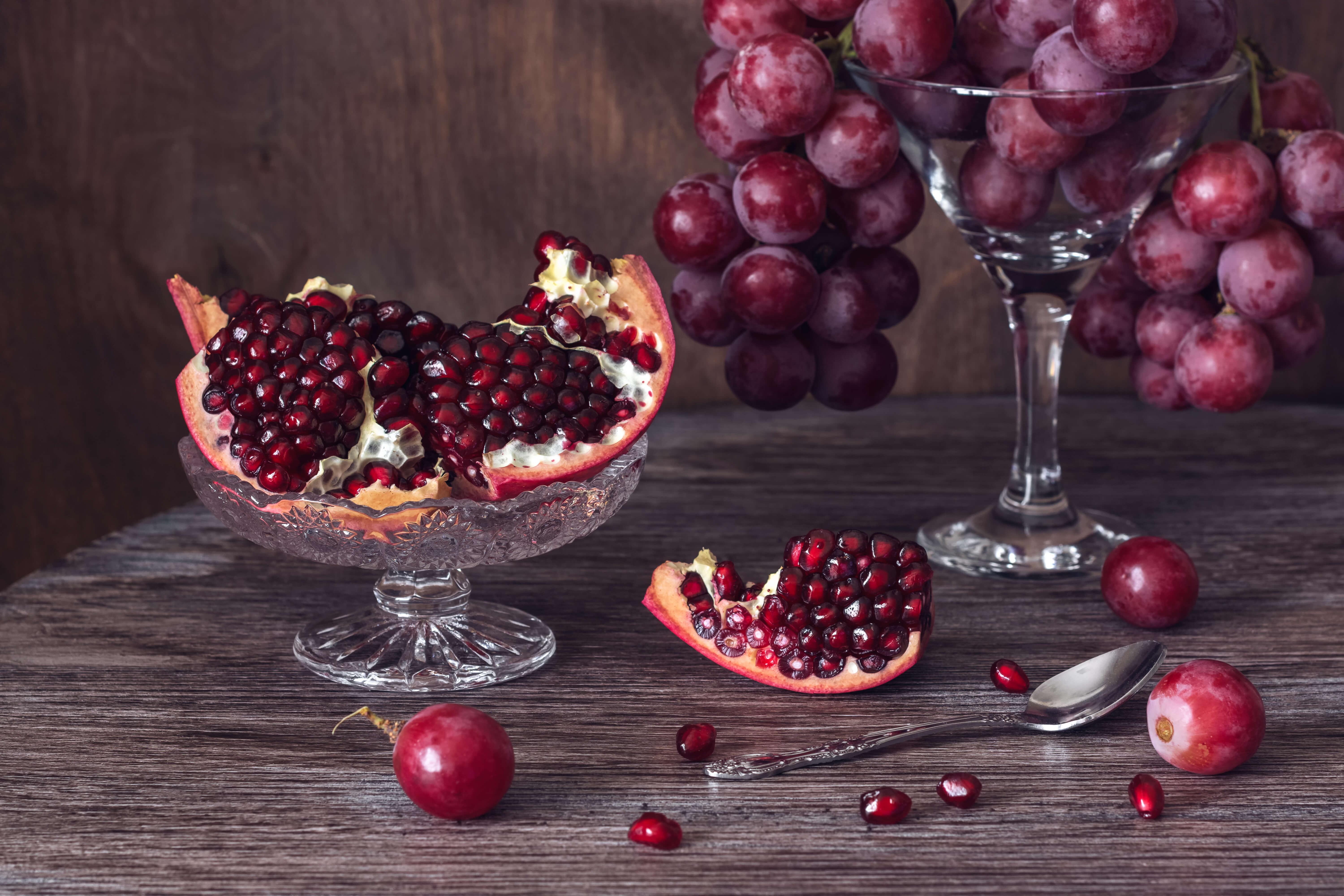 виноград - гранат 