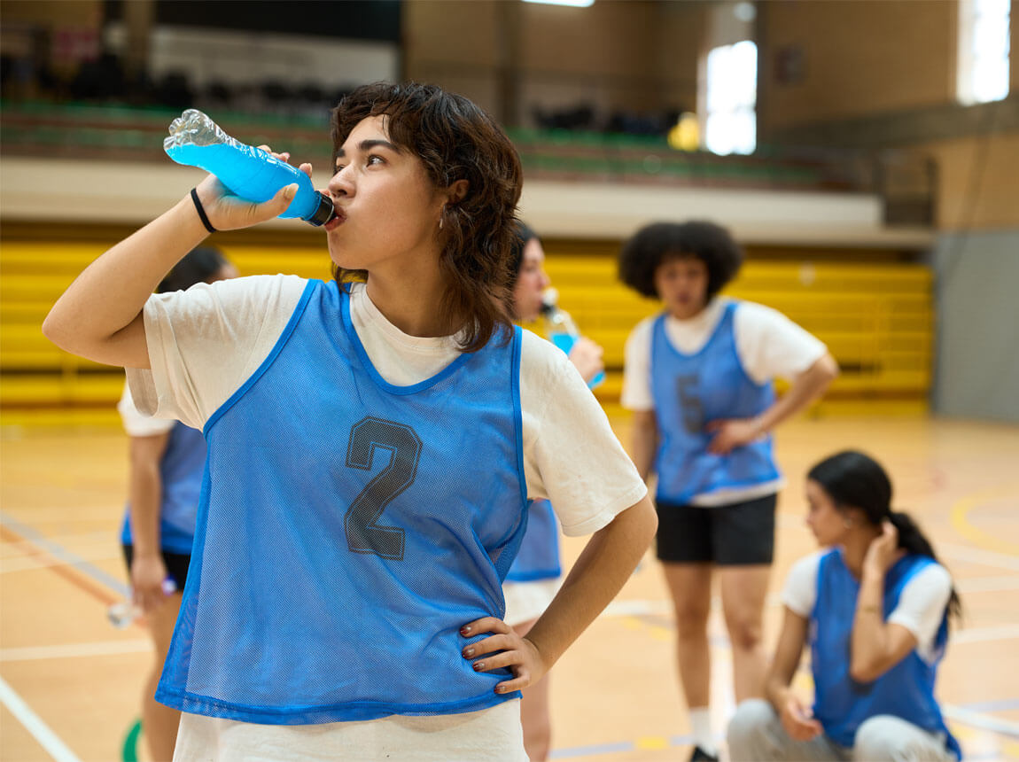 командні ігри - ізотонічний напій