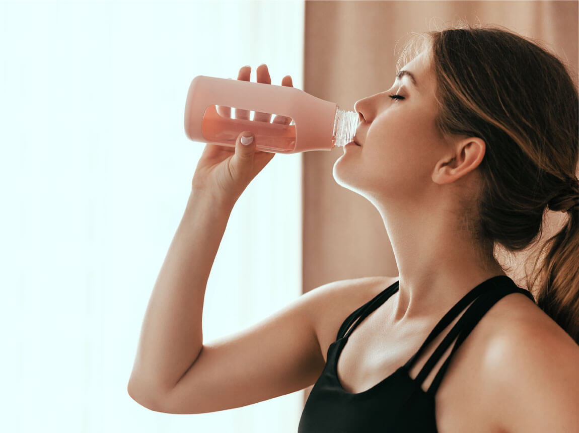 жінка - колаген для пиття 