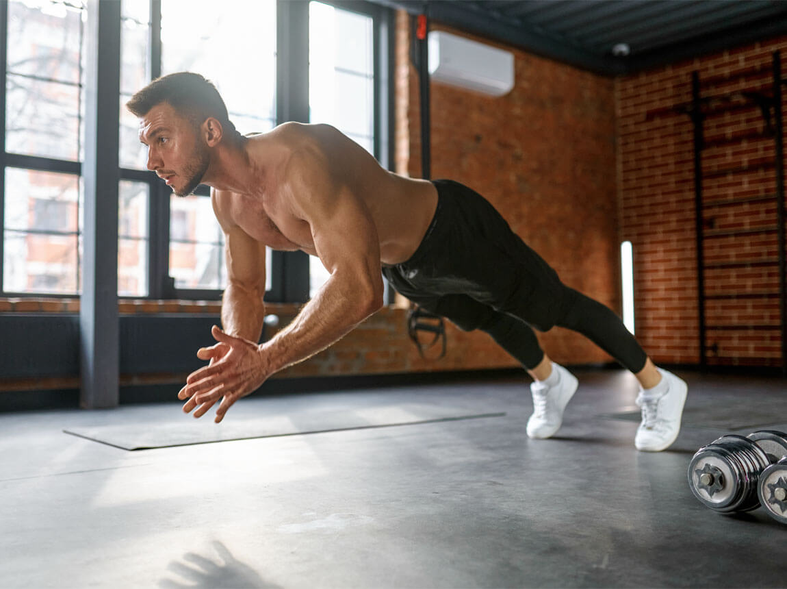 плиометричні віджимання