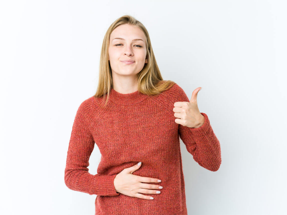 жінка - хороше травлення 