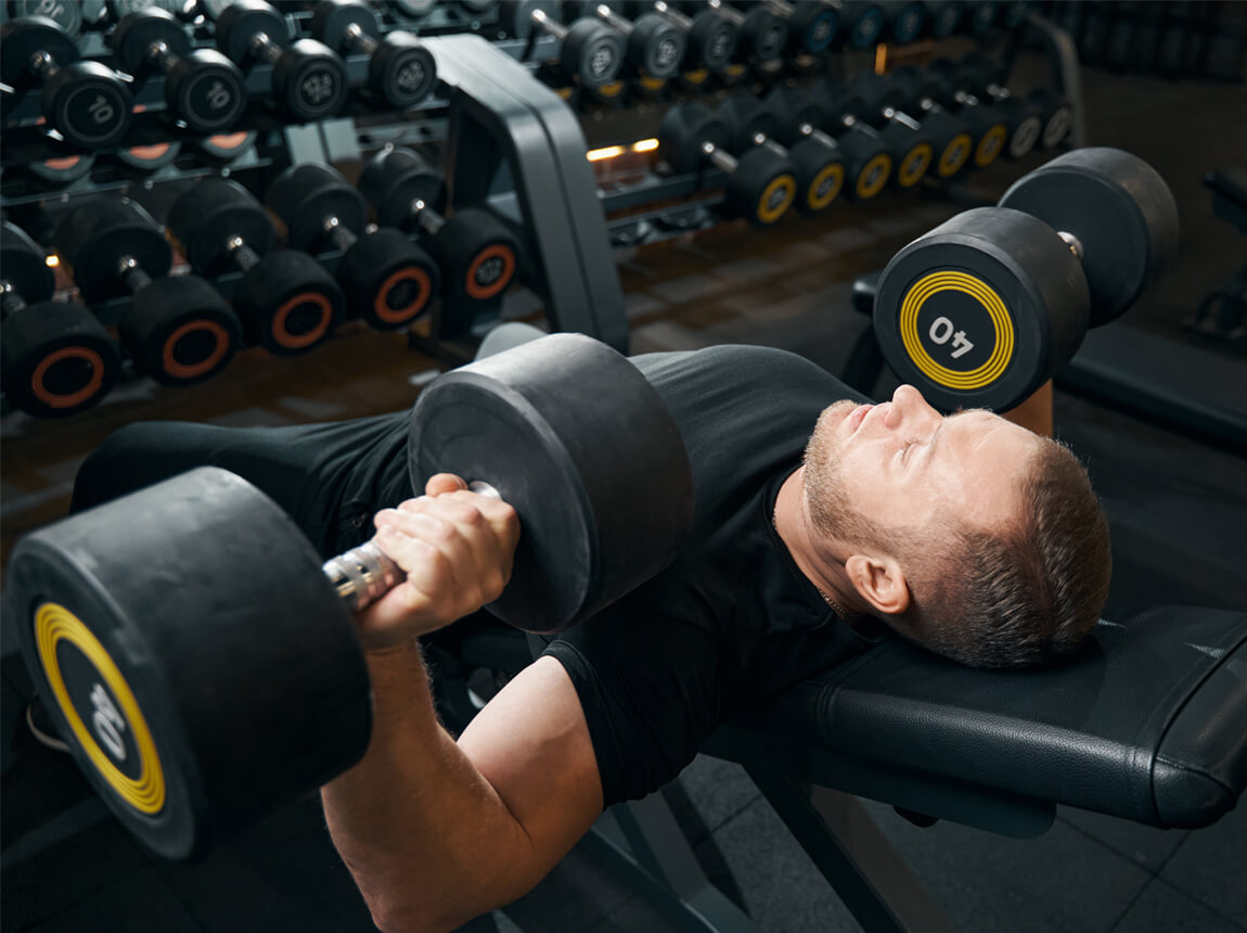 силові тренування - нарощування м'язової маси 