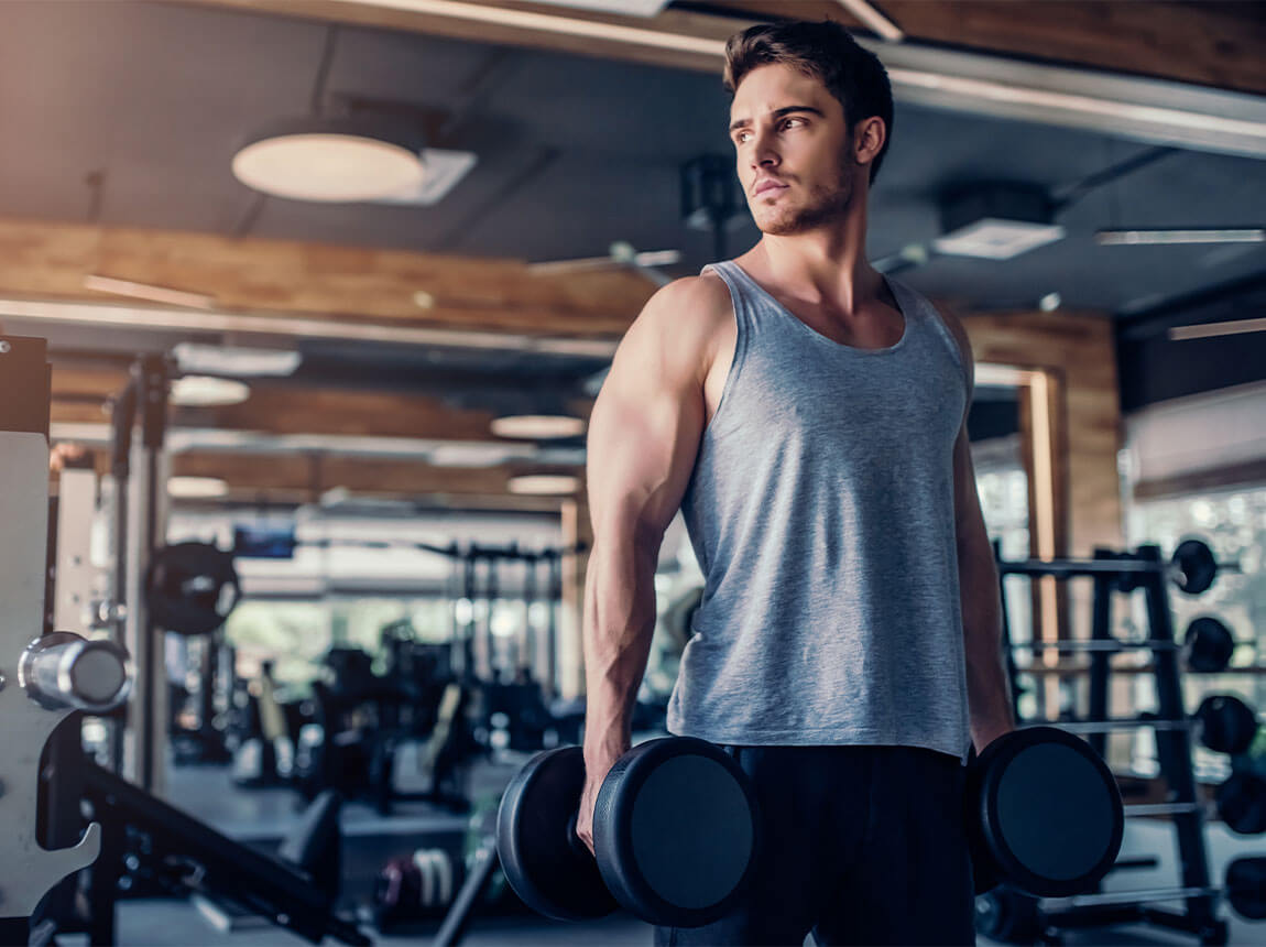 чоловік - силовий тренінг