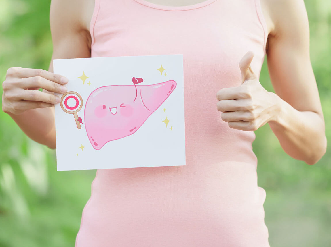 жінка - здорова печінка 