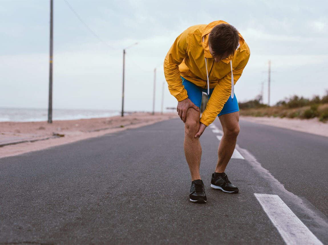 чоловік, бігун - хрящі, суглоби 