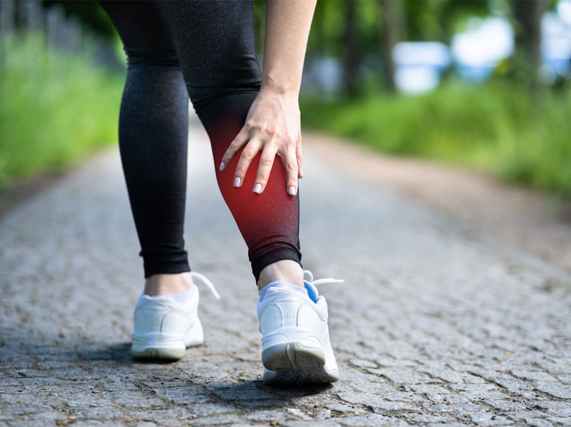 жінка - судоми ніг