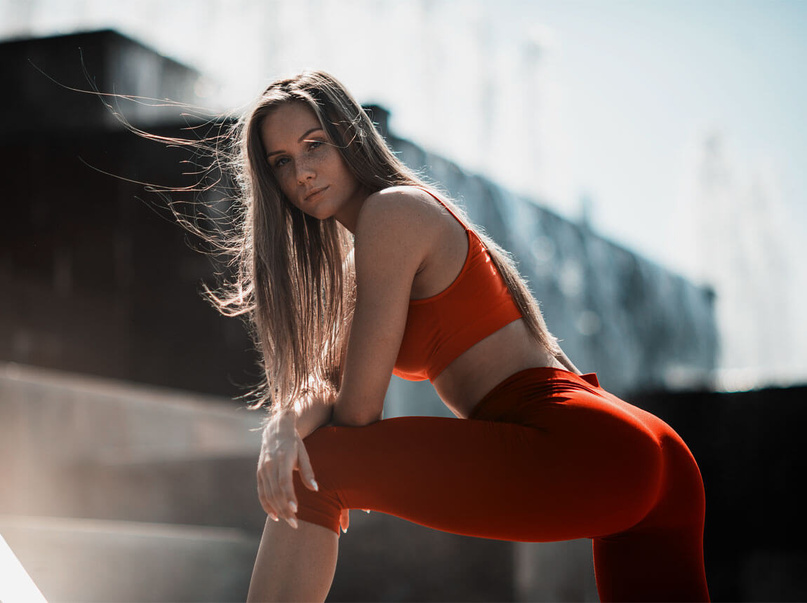 жінка - жіночий тренувальний одяг