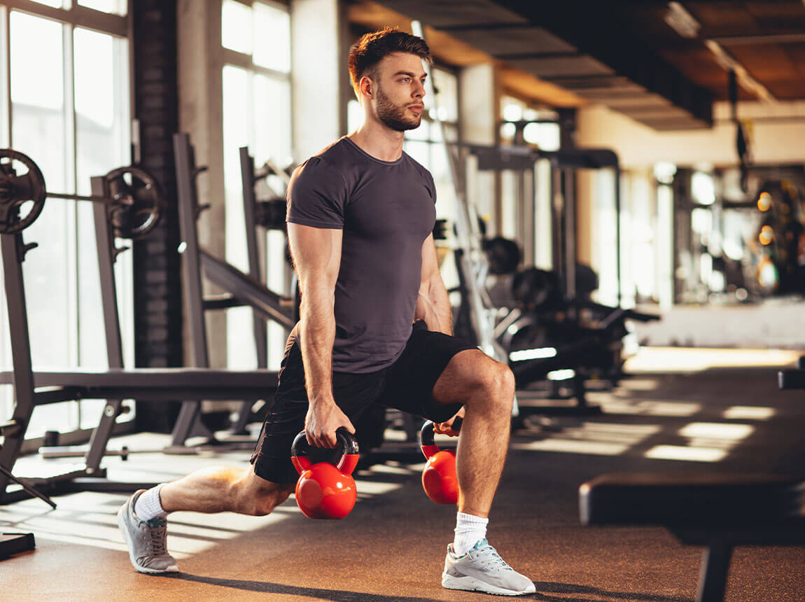 чоловік &mdash; силовий тренінг