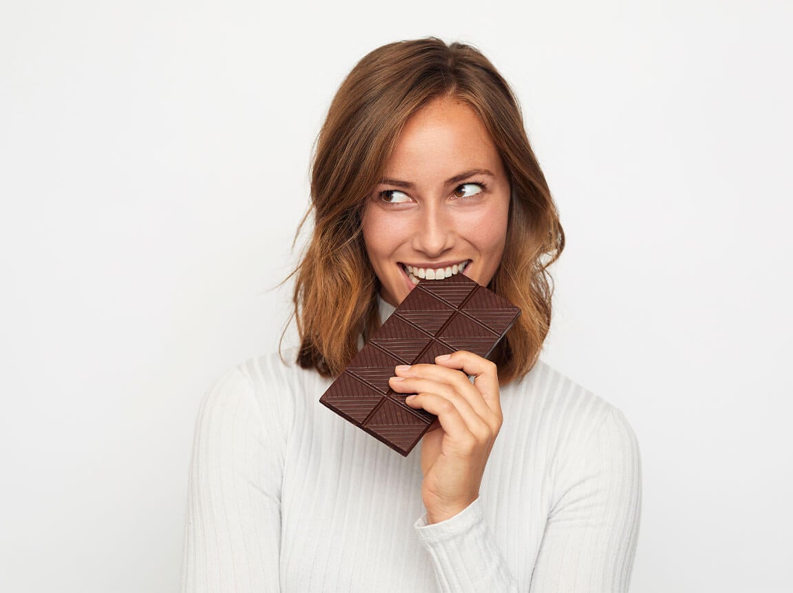 жінка з шоколадом - дієта