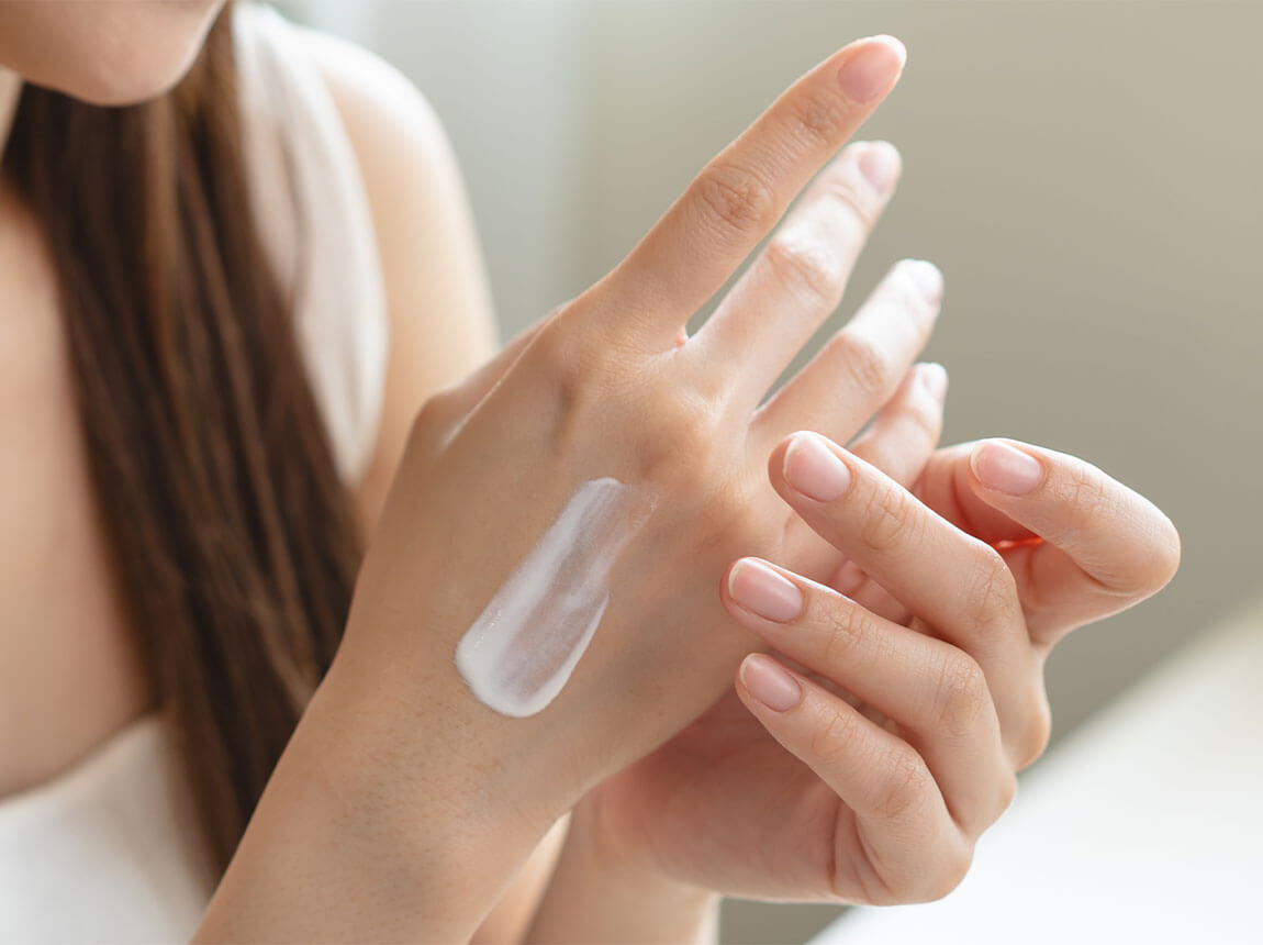 сухі, потріскані руки