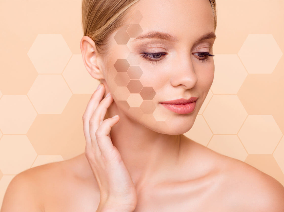 Жінка, колаген, красива шкіра 