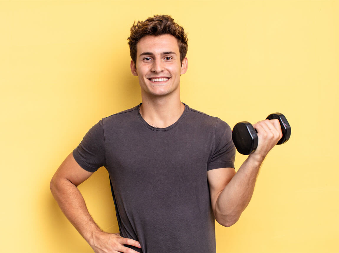 підліток, м'язи, креатин