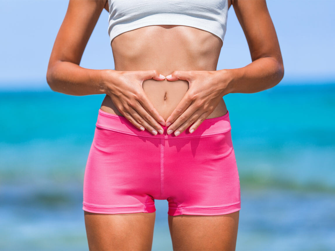 жінка, хороше травлення, пробіотики 