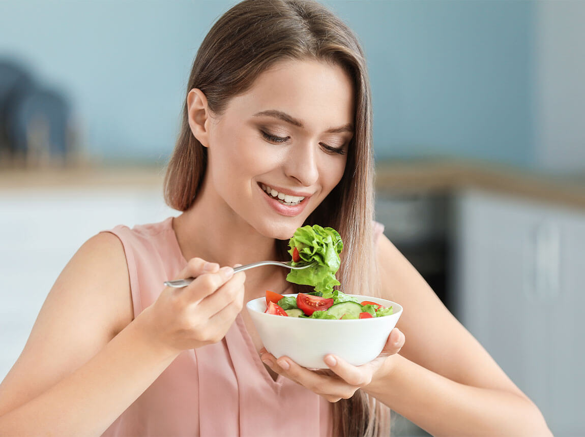 жінка &mdash; салат, дієта