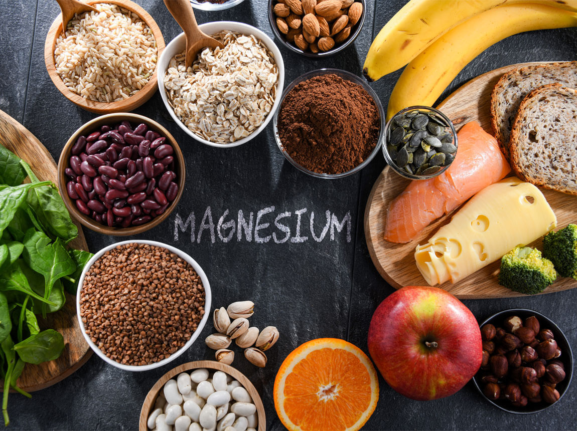 продукти, багаті магнієм