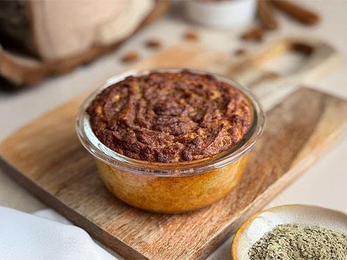 Рецепт запеченої вівсяної каші з корицею