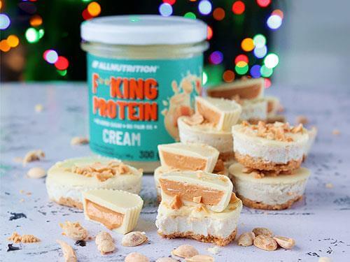 Рецепт міні-сирників з білком без випікання