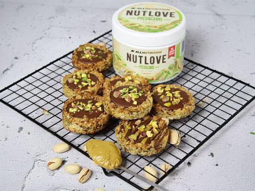 Рецепт вівсяних печива з фісташковим кремом