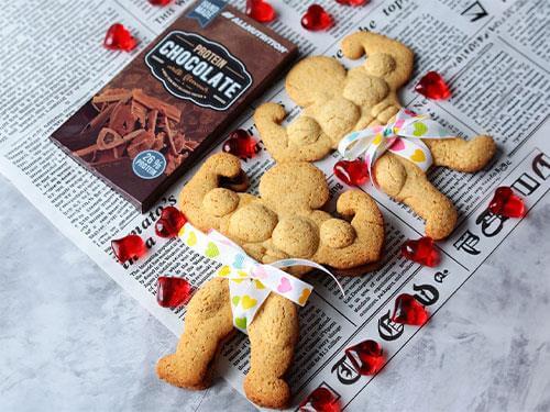 Рецепт крихких печива з кремовою шоколадною начинкою