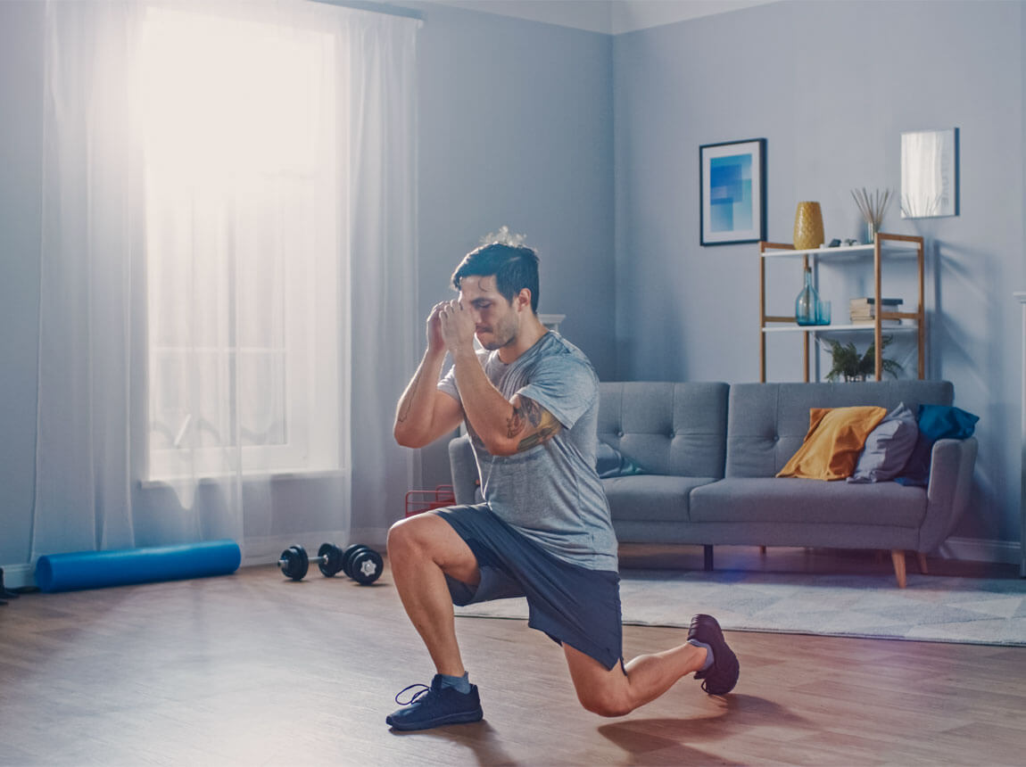 чоловік - силовий тренінг вдома