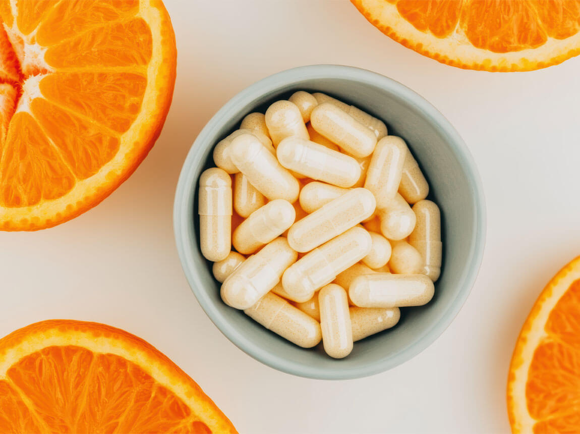 Вітамін С у капсулах 