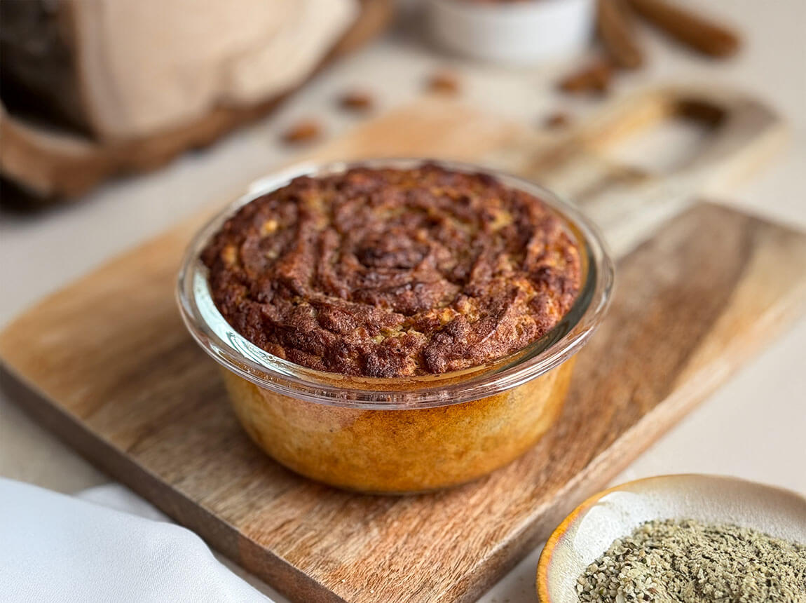 запечена вівсянка з корицею