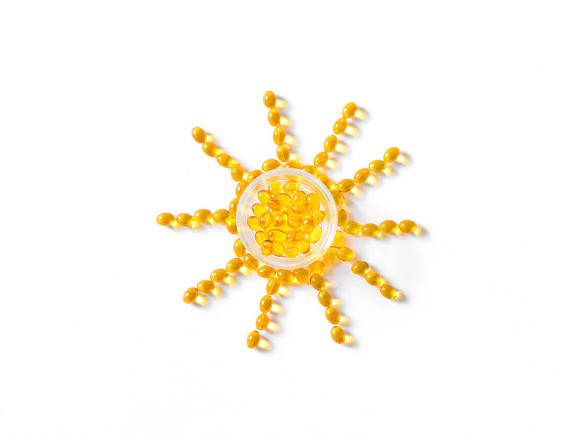 сонце - вітамін D3, гелеві капсули