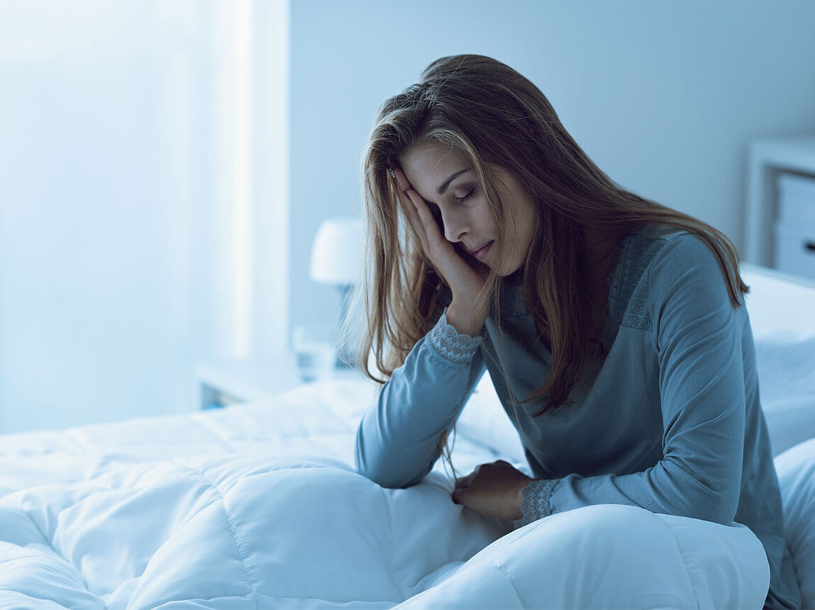 втомлена жінка - дефіцит цинку