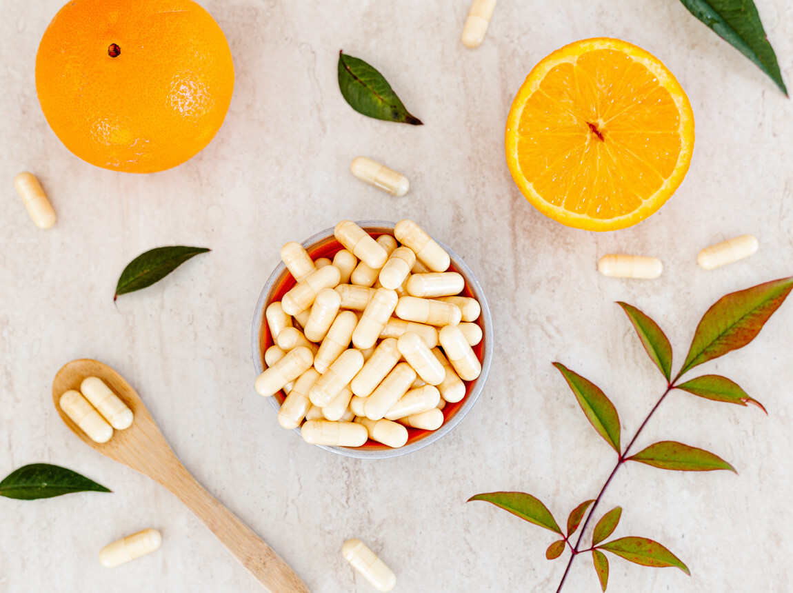 вітамін С в капсулах