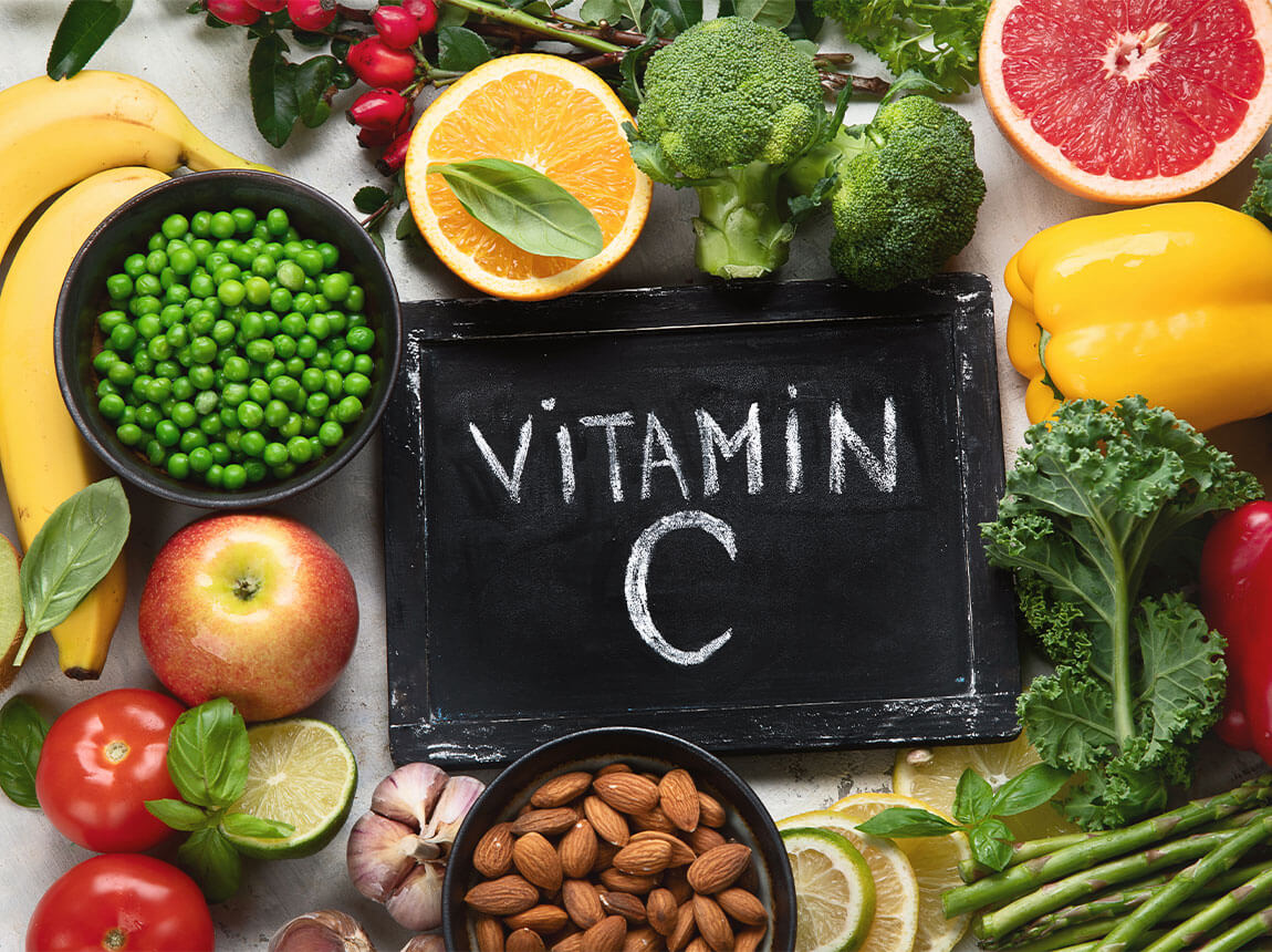 продукти, багаті на вітамін С