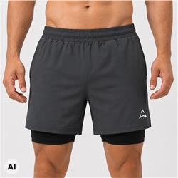 Шорти Runner 2в1 GRAPHITE
