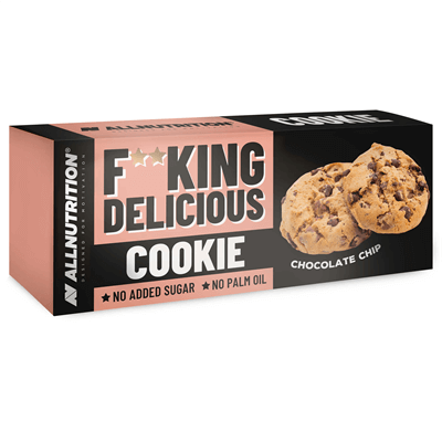 ALLNUTRITION 6 x Fitking Cookie Chocolate Chip 135g