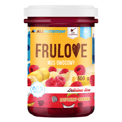 ALLNUTRITION FRULOVE ФРУКТОВИЙ МУС МАЛИНОВО-БАНАНОВИЙ