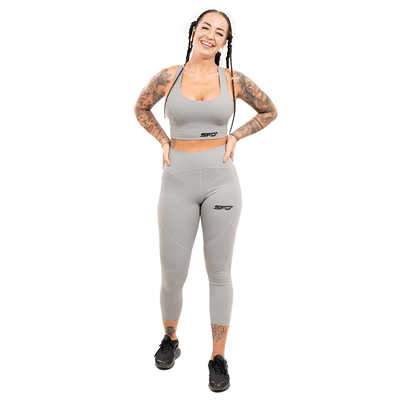 SFD WEAR ЛЕГІНСИ SMOOTH HIGH Grey LEGGINGS