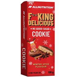 6 x Fitking Cookie Winter Spice Flavour 128g