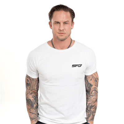 SFD WEAR T-SHIRT Loose Premium White