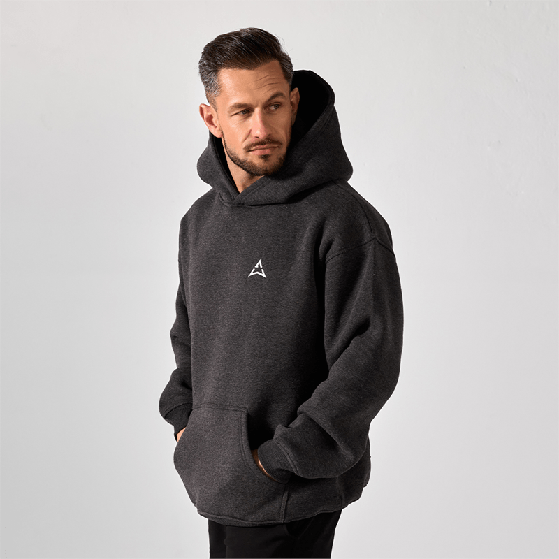 Allwear ЧОЛОВІЧЕ ХУДІ GRAPHITE MELANGE