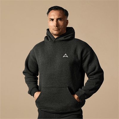 Allwear ЧОЛОВІЧЕ ХУДІ GRAPHITE MELANGE