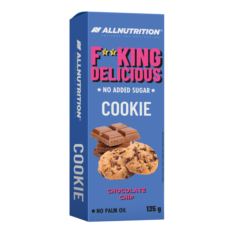 ALLNUTRITION 4 x Fitking Cookie Chocolate Chip 135g