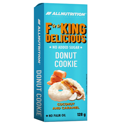 ALLNUTRITION 6 x Fitking Delicious Donut Cookie 128g