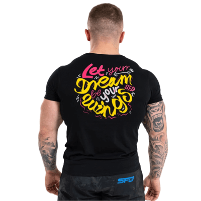 SFD WEAR T-SHIRT Dream Big Black