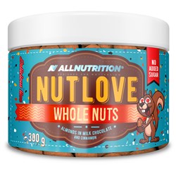 NUTLOVE WHOLENUTS – Мигдаль у молочному шоколаді з корицею