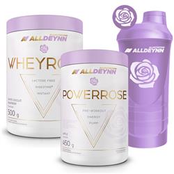 Powerrose 450g + Wheyrose 500g + Shaker Violet